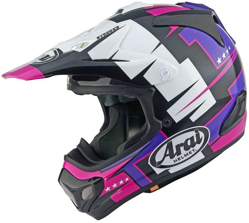 Helmet MX-V Evo Battle Purple