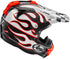 Helmet MX-V Evo Flame White