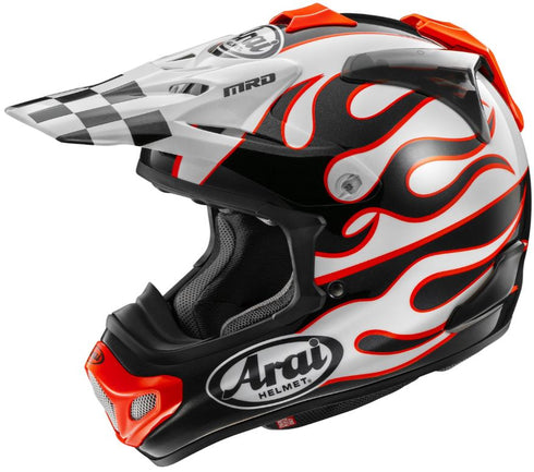 Helmet MX-V Evo Flame White