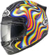 Quantic Swirl White Helmet
