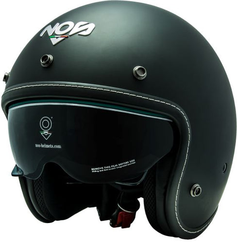 Čelada Nos NS-1F Black Matt