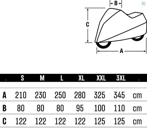 Pokrivalo za motor Held Cover Professional