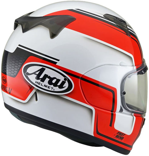 Helm mit Profile-V-Bend Rot