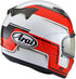 Helm mit Profile-V-Bend Rot