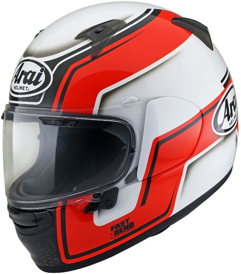 Helm mit Profile-V-Bend Rot