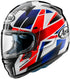 Helm mit Profile-V Flagge UK