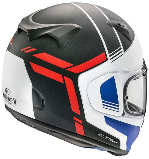 Helm mit Profile-V Tube Rot