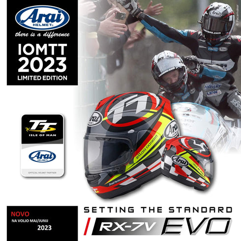 Helmet RX-7V EVO IOM TT 2023 limited edition