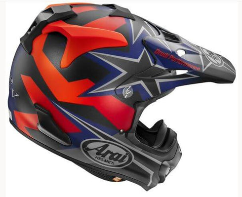 Čelada MX-V Stars Stripes Dark