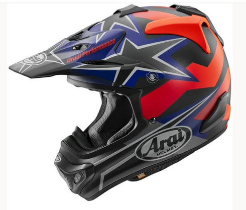 Čelada MX-V Stars Stripes Dark