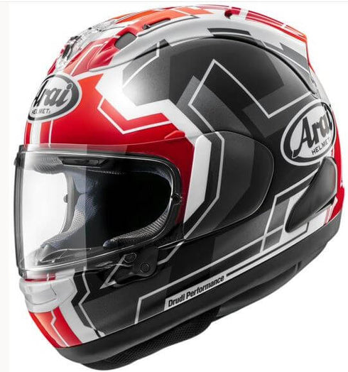 RX-7V EVO JR65 Red helmet