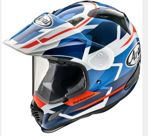 Tour-X4 Depart Blauer Helm