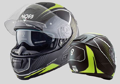 Helmnase NS-6 Typhoon Yellow Matt