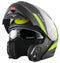 Helm Nr. NS-8 Flip Up Gaze Fluor Gelb Matt