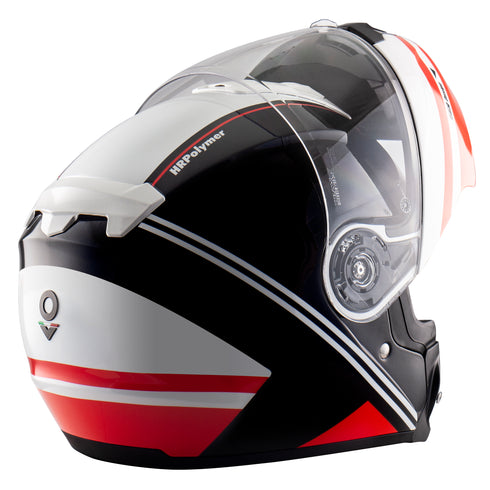 Čelada Nos NS-8 Flip Up Dynamic Red